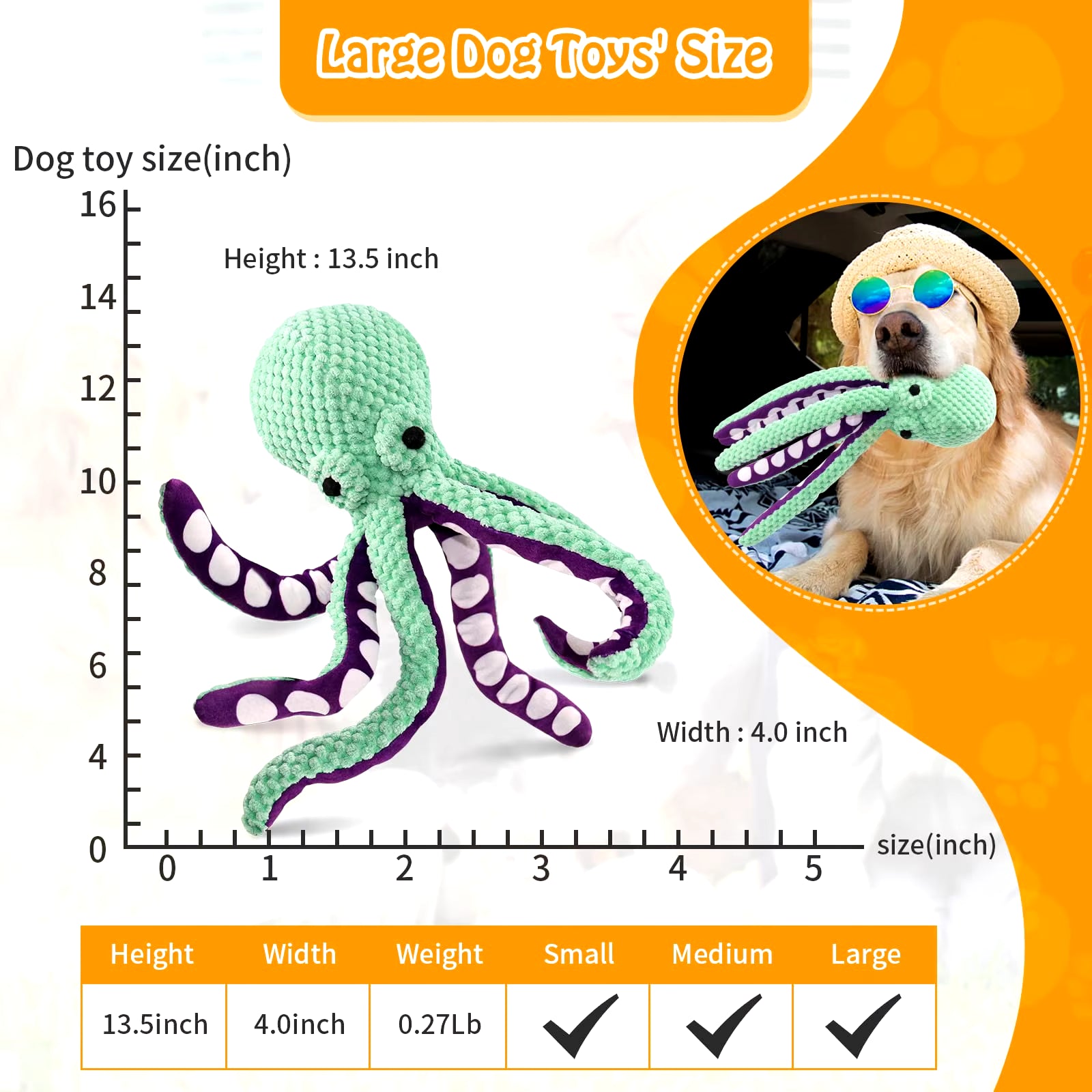 Pet Plush Toy Cat Dog Voice Octopus Shell Puzzle Toy Bite Resistant Interactive Pet Dog Teeth Cleaning Chew Toy Pet Supplies